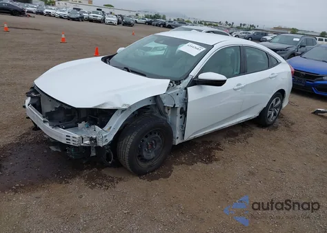 2020 Honda Civic Lx из США, поврежденный, VIN 2HGFC2F67LH558311